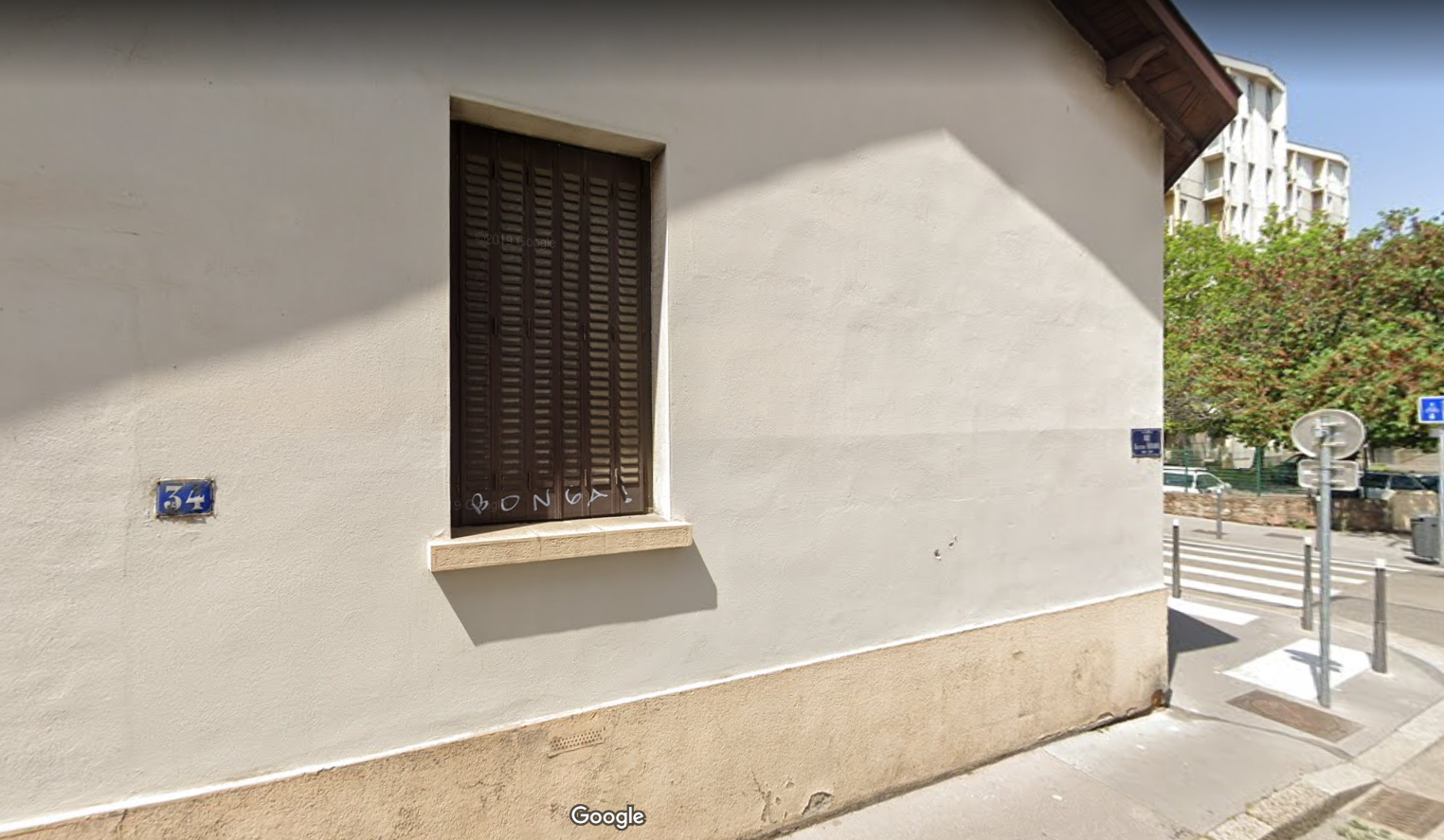 Entrée 34 rue du docteur Paul Horand - 69009 Lyon